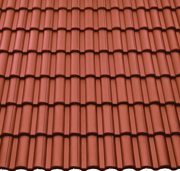 Черепица цементно-песчаная Таунус, Braas