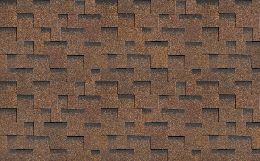 Гибкая черепица ТЕХНОНИКОЛЬ SHINGLAS Румба аккорд, Мускат