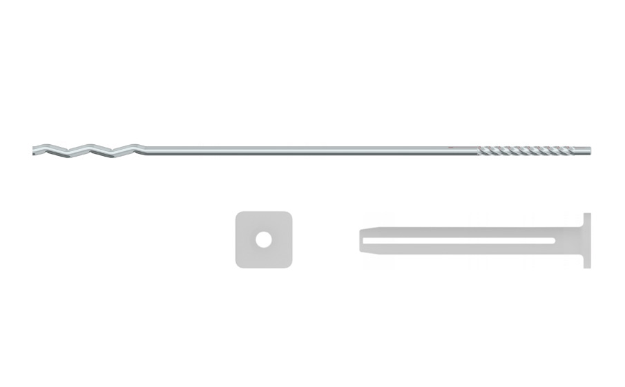Металлическая гибкая связь TERMOCLIP МГС 2 MT E, 4*185 мм